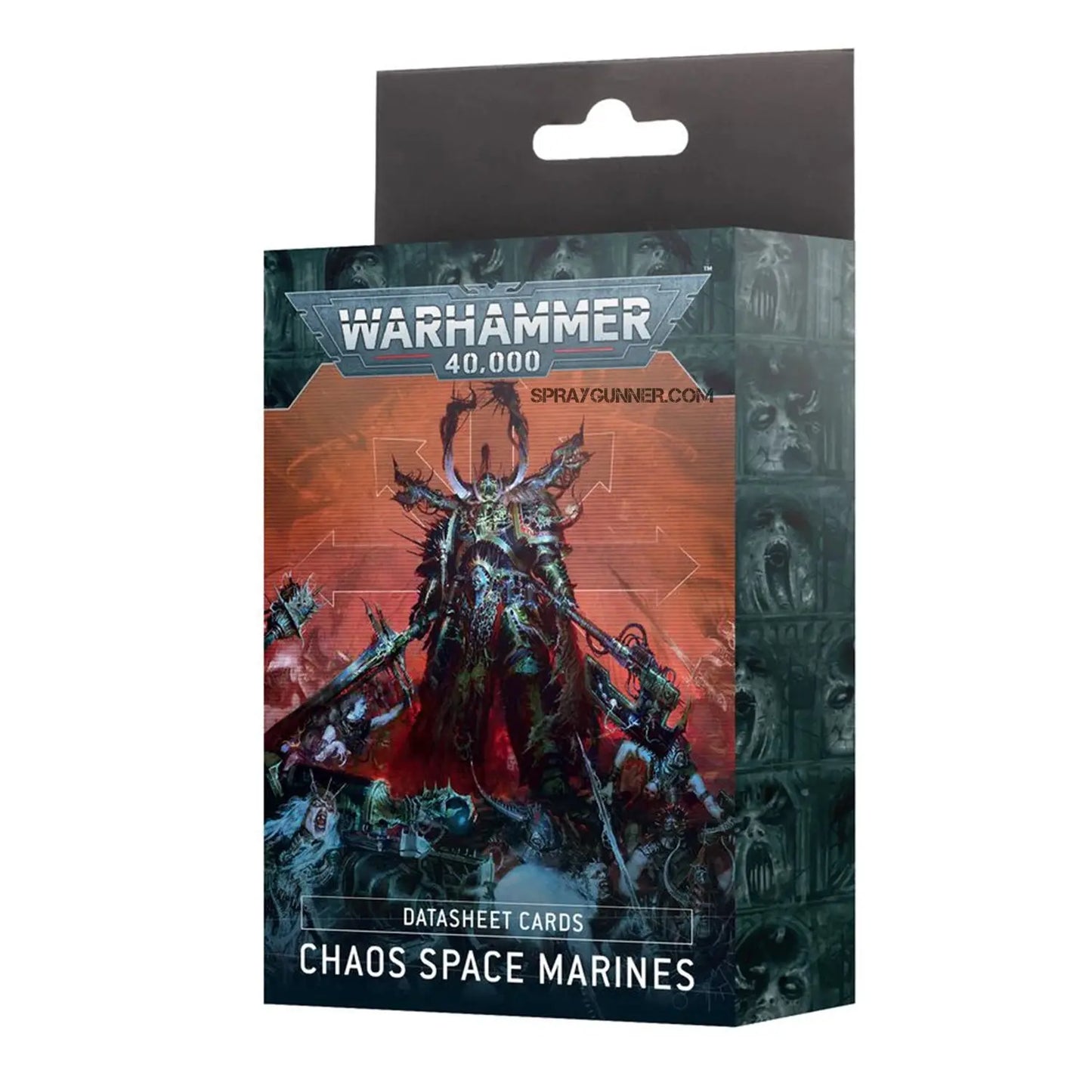 (GW) Chaos Space Marines Datasheet Cards