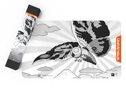 Playmat Godzilla Mothra Minus Color