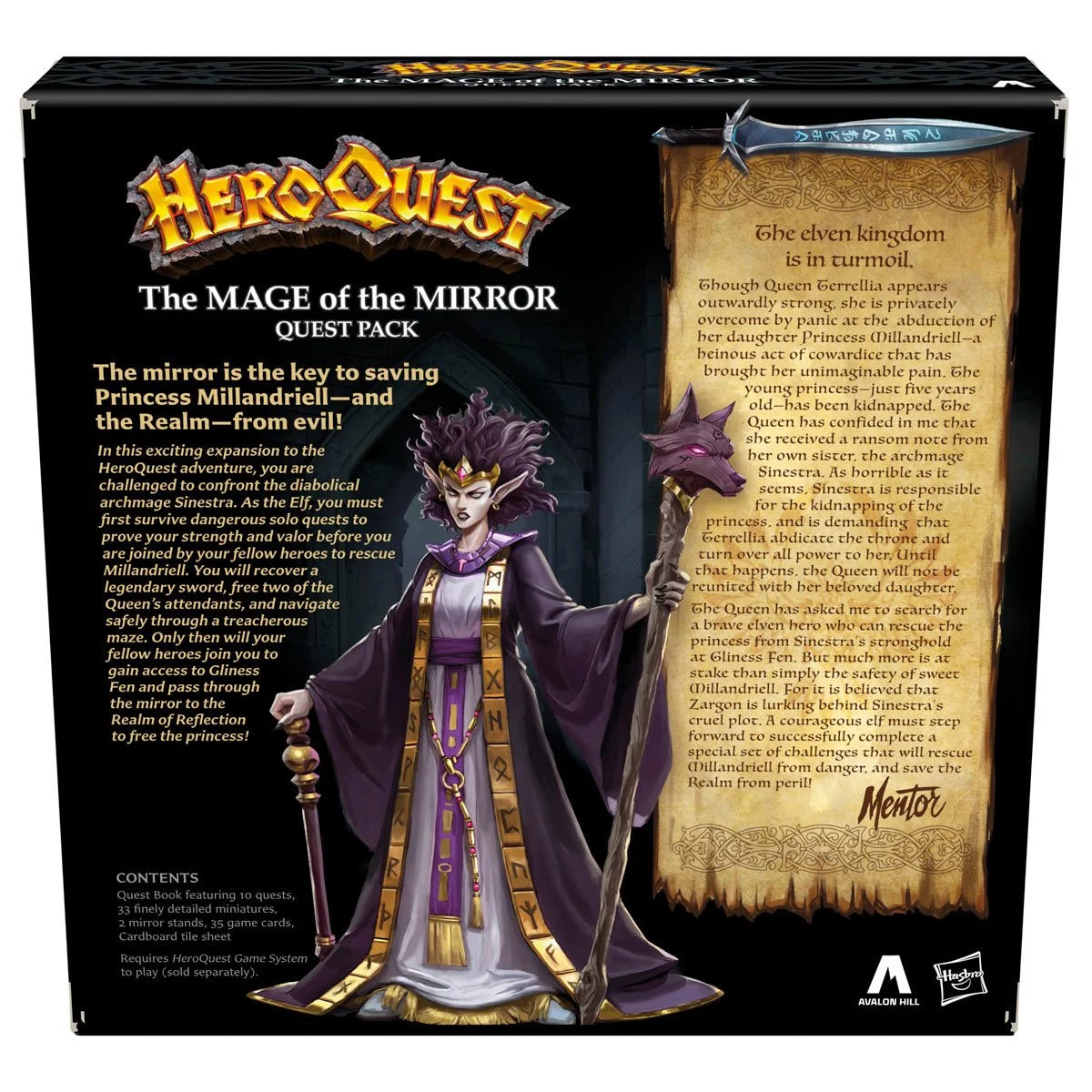 HeroQuest The Mage of the Mirror Quest Pack (Expansion)