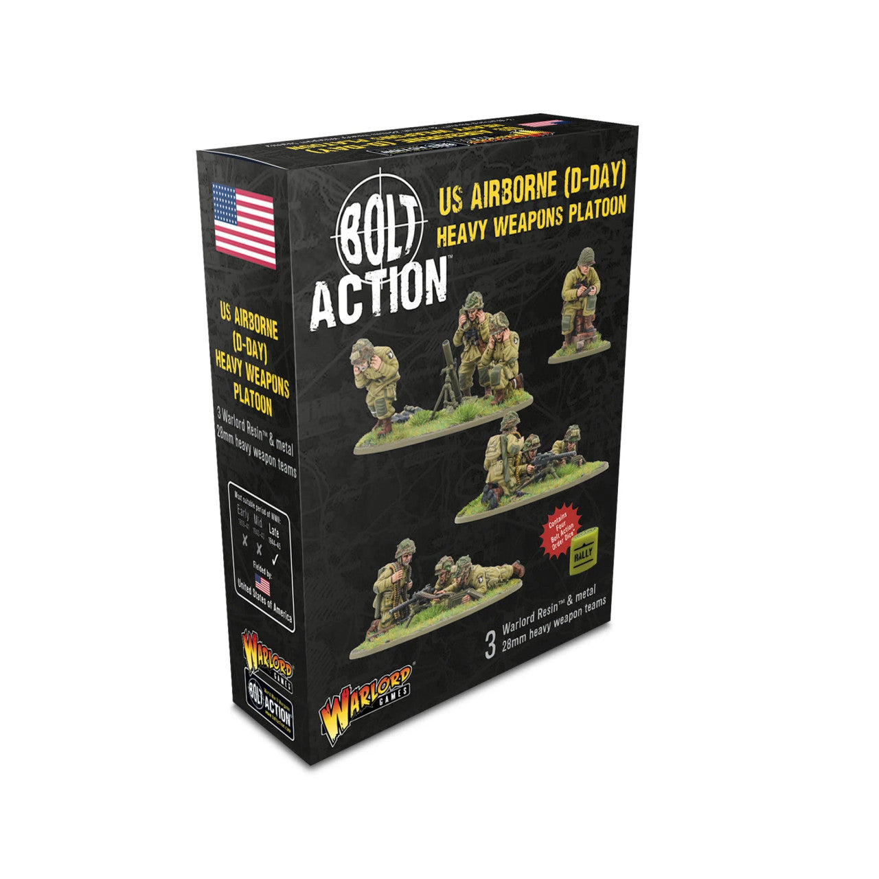 (BA) US Airborne D-Day Platoon Heavy Weapons Platoon