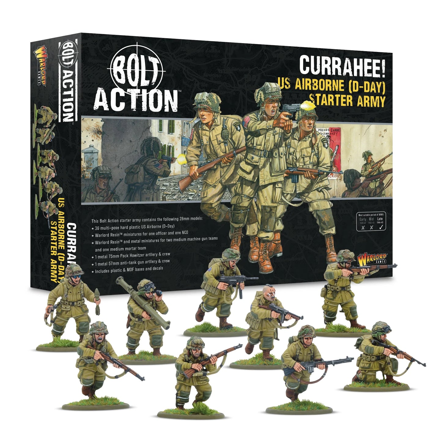 (BA) Curraheee US Airborne D-Day Starter Army
