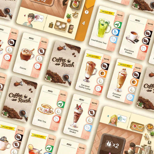 (Boardgame) Coffee Rush: The Base Game