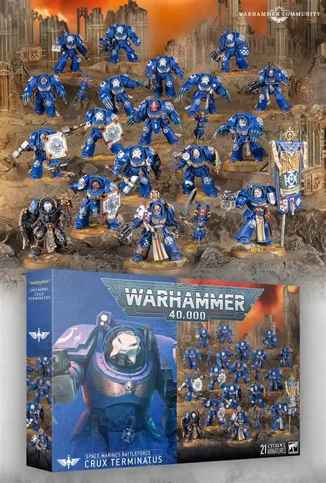 (40k) Space Marines Crux Terminatus Battleforce Box