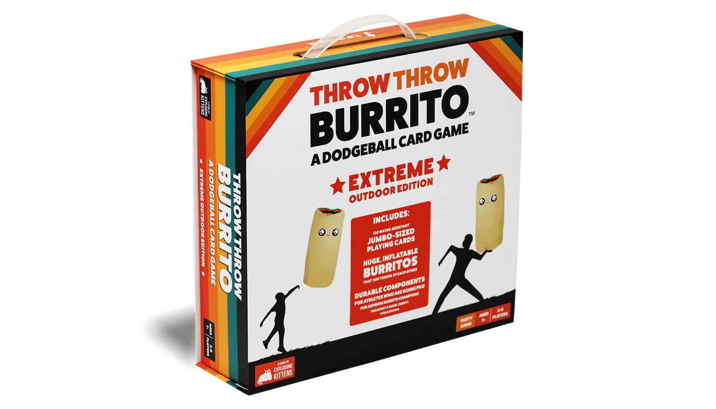 Throw Throw Burrito Extreme Outdoor Edition